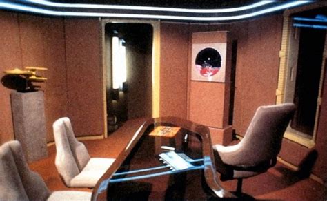 Star Trek The Next Generation Picards Ready Room Trekcore Rare