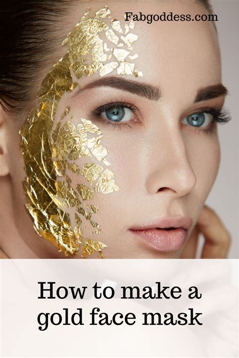 Diy Gold Face Mask Best Face Mask Gold Face Mask Skin Care