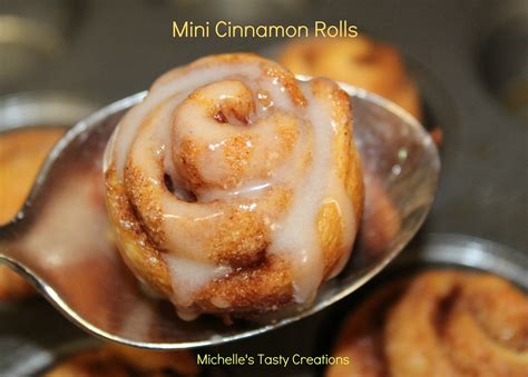 Michelles Tasty Creations Mini Cheater Cinnamon Rolls