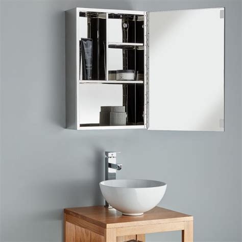 400mm Bathroom Mirror Cabinet Rispa
