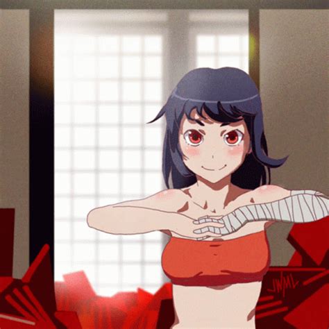 Anime Dance GIF Anime Dance Suruga Kanbaru Discover Share GIFs