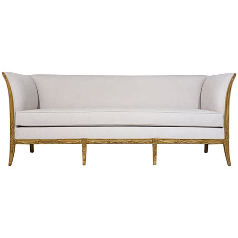 1920s Neoclassical-Style Chenille Sofa | Sofa, Chenille ...