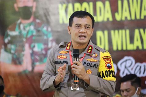 Kapolda Jawa Tengah : Kapolres dan Dandim berperan Penting Saat ...