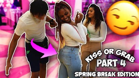 Kiss Or Grab 🍑 Public Interview Spring Break Edition🌴 Youtube