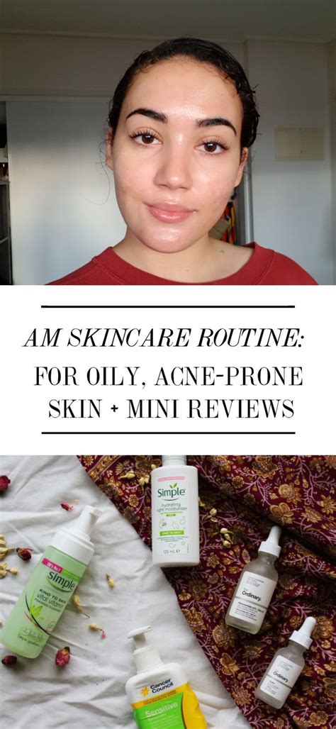 My Am Skin Routine And Products For Acne Prone Oily Skin In 2020