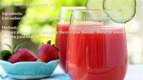 7 Best Juicing Recipes To Burn Belly Fat Youtube