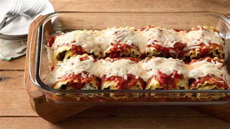 Make Ahead Meat Lovers Lasagna Roll Ups Recipe From Betty Crocker