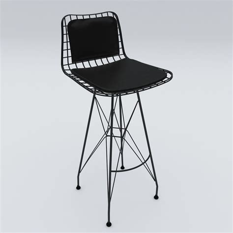 Furnishing 3d Model Bar Chair Cgtrader