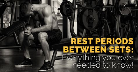 Rest Periods Between Sets Issa