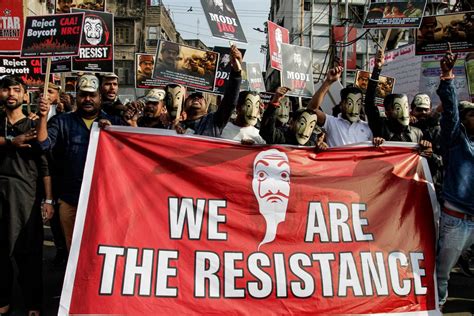 Indian Police Ban Growing Protests Of Citizenship Law