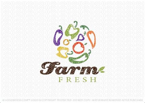 Farm Fresh Markets Farmers Market Logo Chef Logo Make Your Own Logo