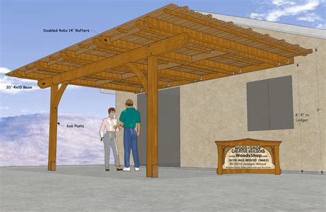 Patio Cover Plans Woods Shop Creative Builders