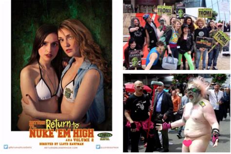 Cannes Troma Street Theater And Parades Begin Lloyd Kaufman