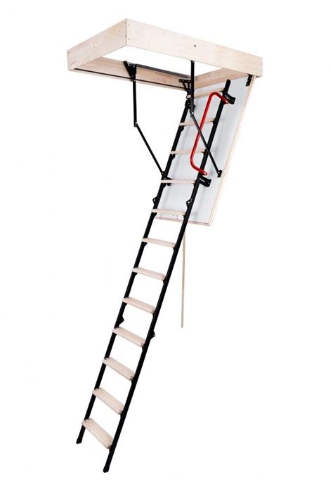 Metal Wood Folding Loft Ladder Hatch 55cm X 110cm H 280cm Timber Attic Stairs 5907572764802 Ebay