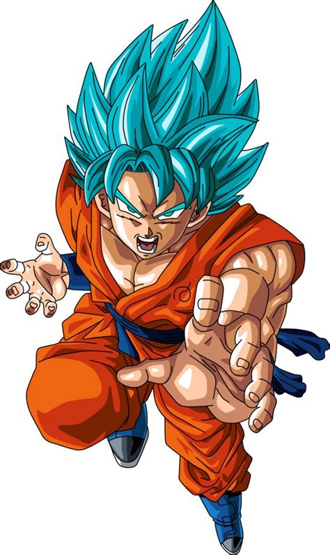 Super saiyajin da son gokuu. Goku en Super Saiyan Blue o Super Saiyan Dios Super Saiyan | Goku | Pinterest | Art, Dios and Goku