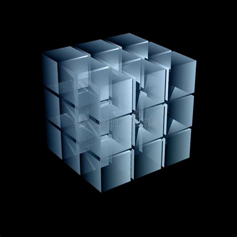 Abstract Cube Stock Illustration Illustration Of Blend 12049669