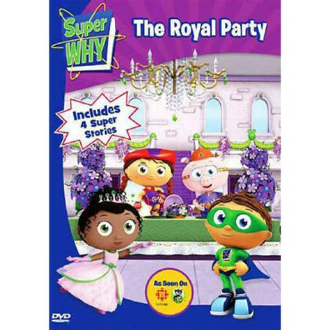 Super Why The Royal Party