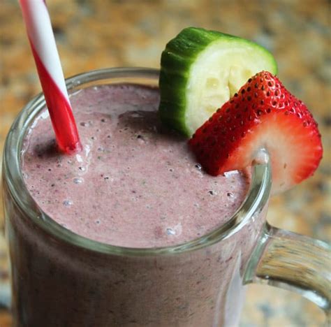 Smoothie Recipes Cucumber Kale And Black Cherry