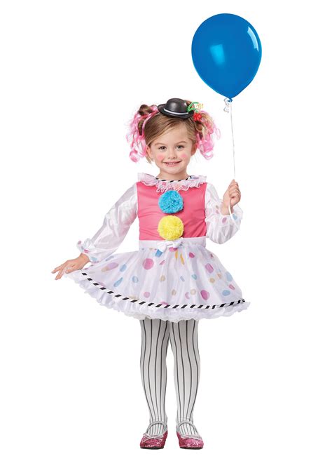 Toddler Cutsie Clown Costume Halloween Costumes