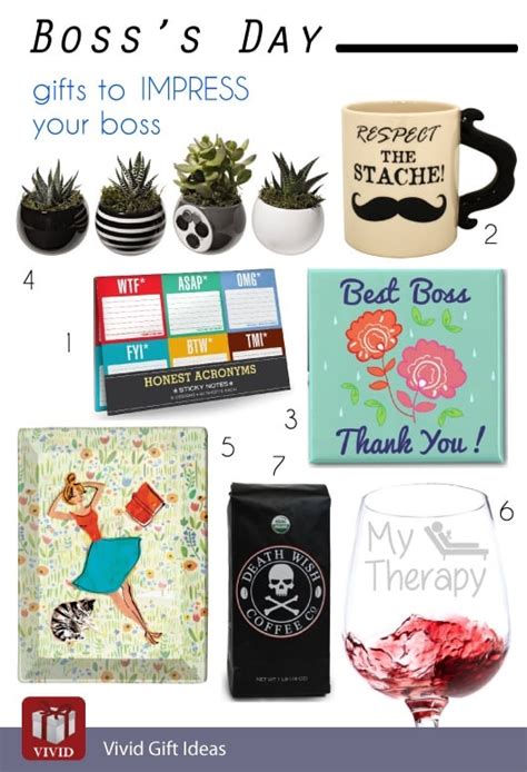 So, if your boss is going extra miles to make you happy, why shouldn't you? Boss's Day: 10 Gifts to Impress Your Boss | VIVID'S
