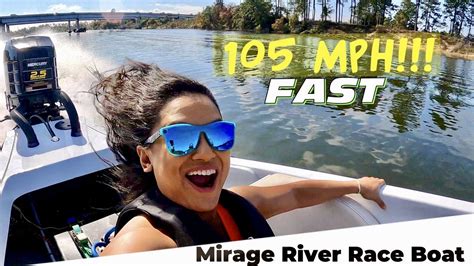 Fast Mirage River Race Boat 105mph Boat Races Gopro Goprohero9