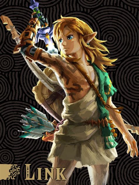 Official Character Artwork Released For Tears Of The Kingdom Zelda