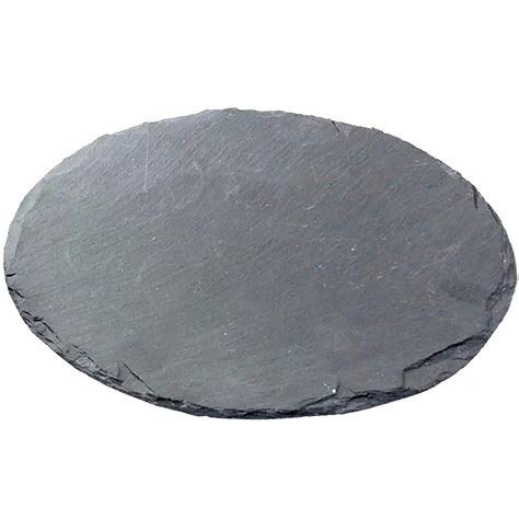 Slate Tapas And Canape Circular Serving Platter Stone Sushicheese