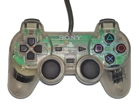 Buy Ps1 Official Dualshock Controller Scph 1200 Transparent Clear