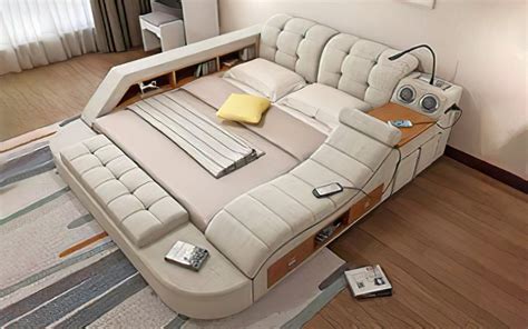 Description Hariana Tech Smart Ultimate Bed Futuristic Furniture This Futuristic Bed Is The