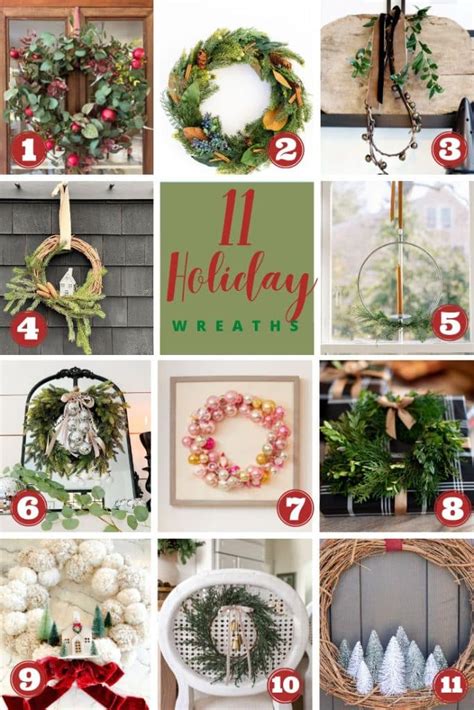 18 Diy Christmas Wreath Ideas Anyone Can Make Modern Glam