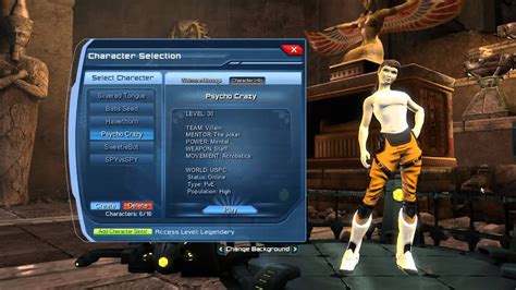 My Dcuo Character Roster Youtube