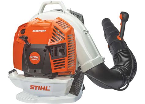 In this video i use the stihl br600 magnum to blow snow off bushes, the side walk, and blaze a trail. Stihl BR 800 X MAGNUM® 79.9cc Gas Blower: User Review & Specs