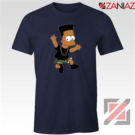 Black Bart Simpson Tshirt American Sitcom Tees S 3xl Usa Apparel