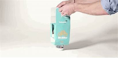Burger Mcdonalds Bike Meal Packaging Mcdonald Concept