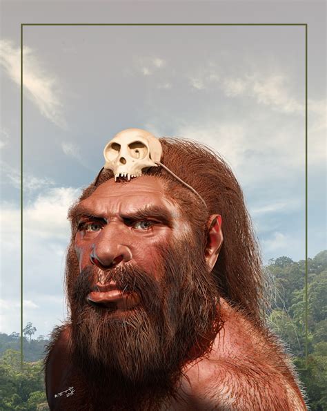 Paleoanthropological Art Of B Petry Homo Heidelbergensis