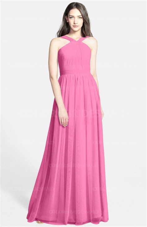 Colsbm Adele Rose Pink Bridesmaid Dresses Colorsbridesmaid