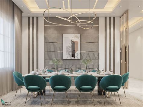 Modern Dining Room In Dubai Apamia On Behance Contemporary Dining