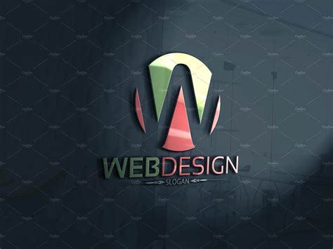 Web Design Logo Illustrator Templates Creative Market