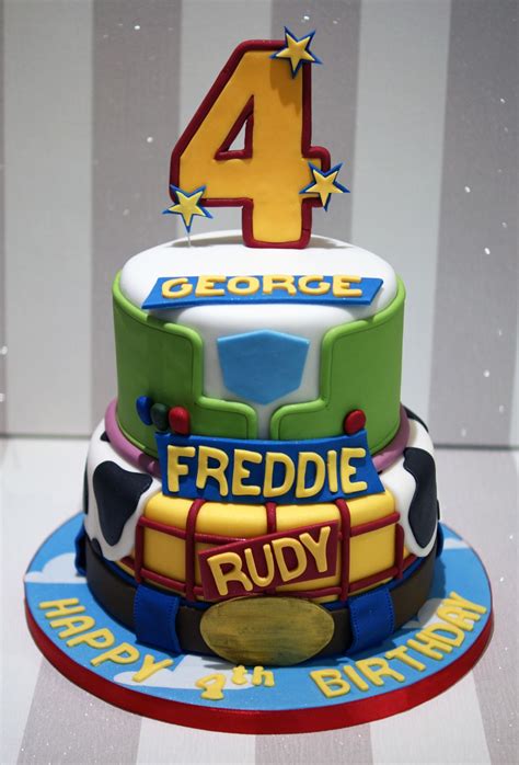 Toy Story 4th Birthday Cake Bakealous