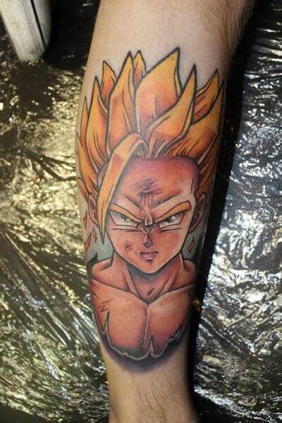 I love it, it's so cool! 30 Dragon Ball Z Tattoos Even Frieza Would Admire - The ...