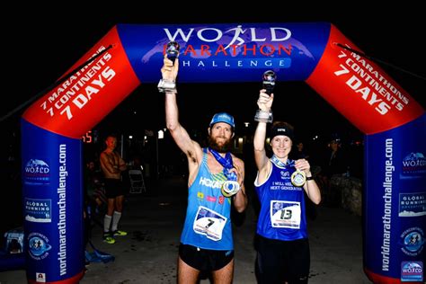 Mike Wardian And Susannah Gill Win World Marathon Challenge Canadian