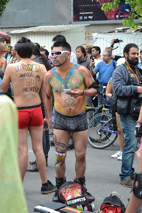 nudismocdmx World Naked Bike Ride Ciudad de México 2016 WNBR