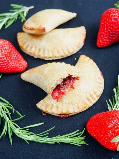 These Strawberry Empanadas Have A Fruit Filling Infused With Rosemary