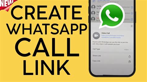 How To Create Whatsapp Call Link New Whatsapp Update 2022 Youtube