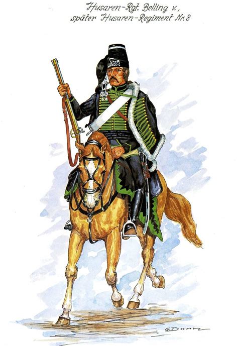 The Art Of War — Trooper Of The Prussian 6th Hussars During The