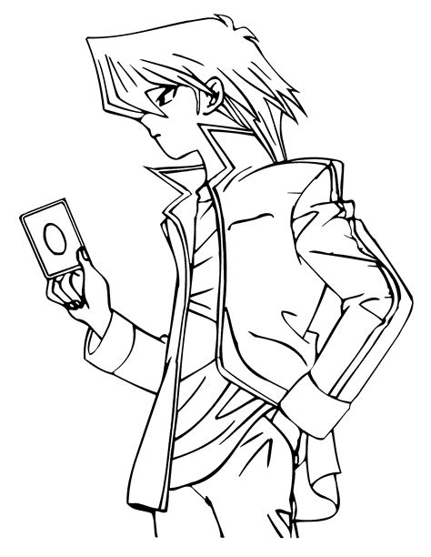 Coloring Page Yu Gi Oh Coloring Pages 73