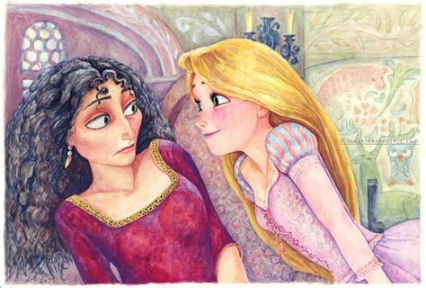 Rapunzel And Gothel Tangled By B Agt On Deviantart