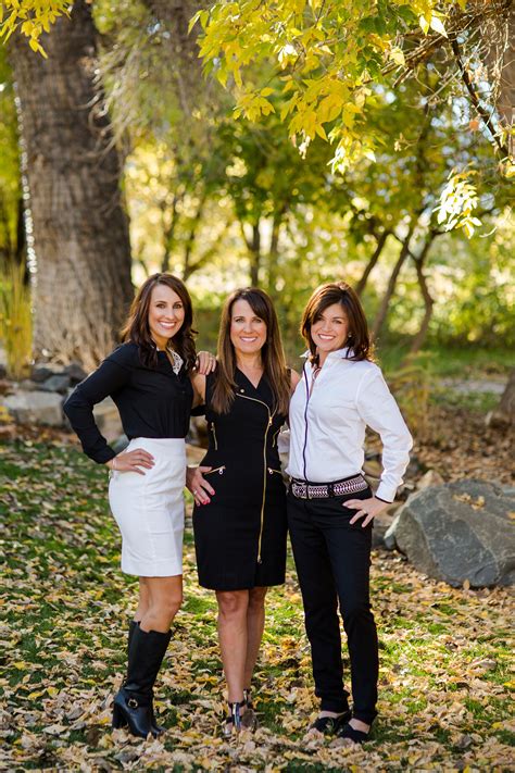 Realtor Team Portraits Women Professional Headshot Portraits Outside In Fall Outfit Inspir