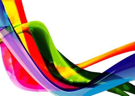 Color Wave Abstract Background Vector Graphic Free Vector Graphics