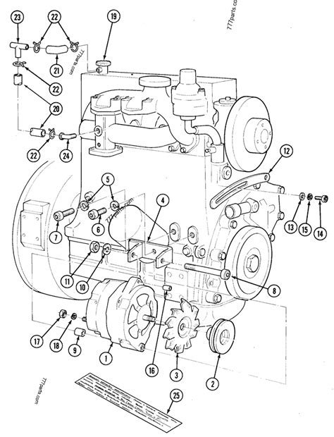 Alternator And Crankcase Ventilation Tm 20 Gasoline Engine Skid